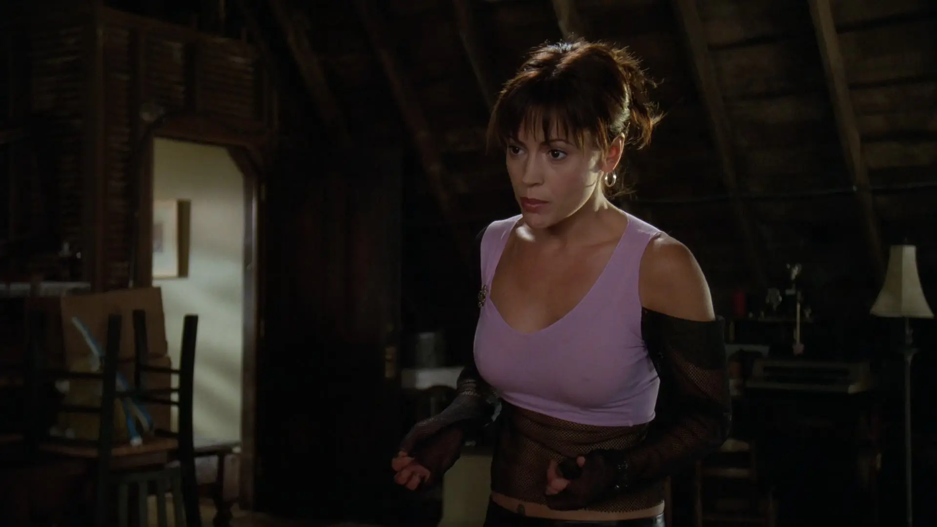 Alyssa Milano In Charmed With Her Big Tits Scrolller