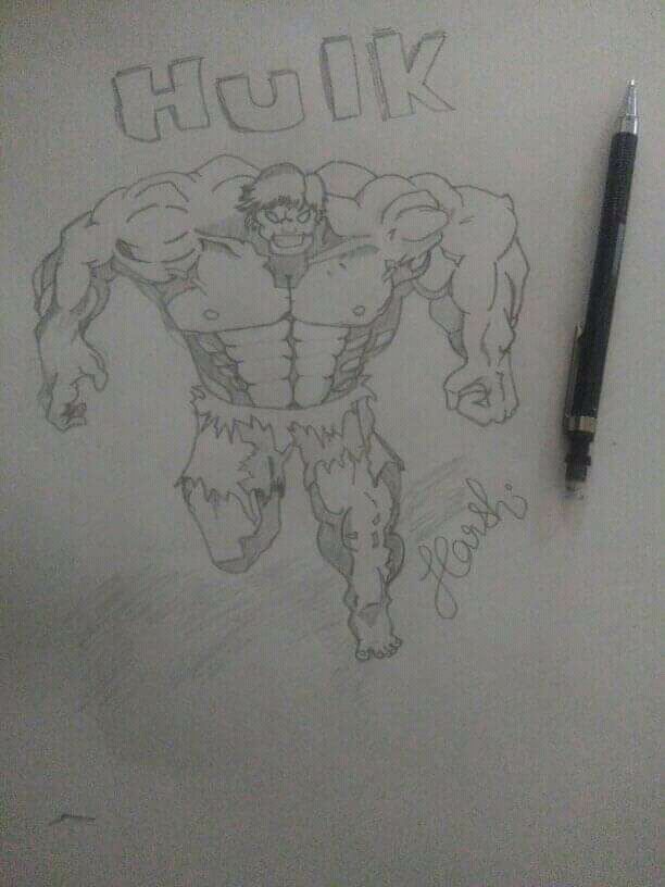 Artoon I Draw The Hulk Scrolller