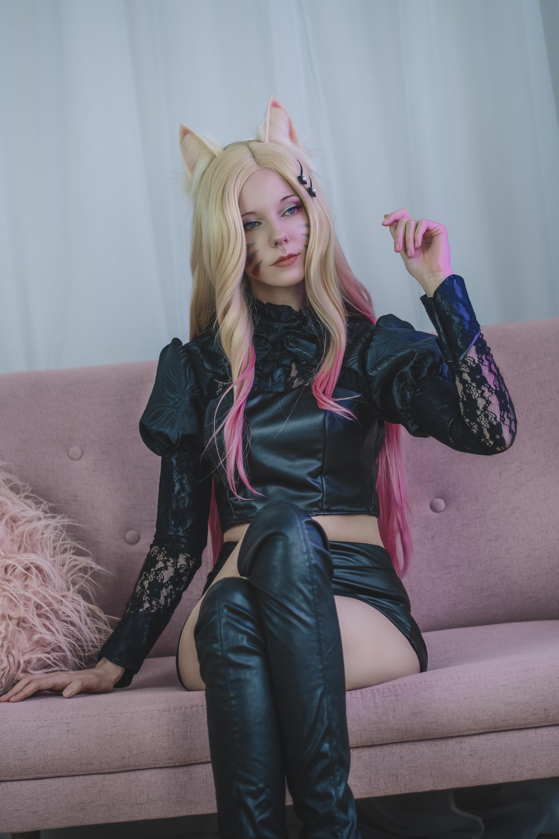 Baddest Kda Ahri By Sanny Cosplay Scrolller