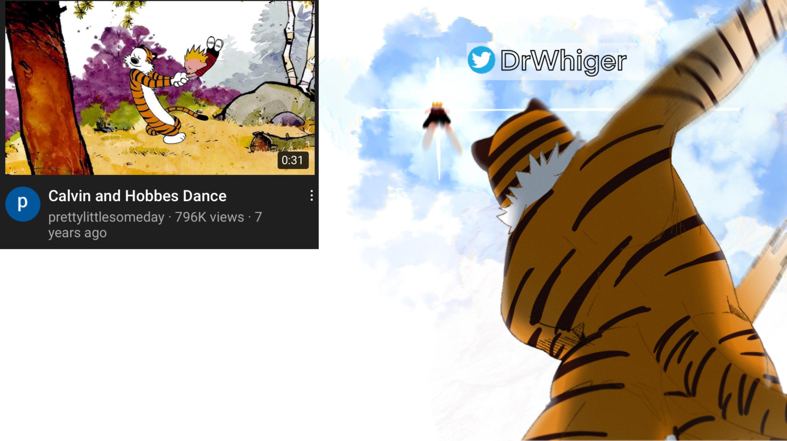 Calvin And Hobbes Dances Consequence Scrolller