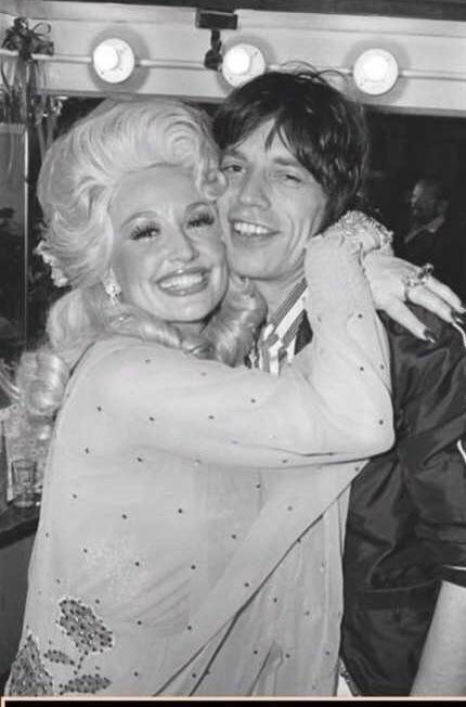 Dolly Parton And Mick Jagger Scrolller