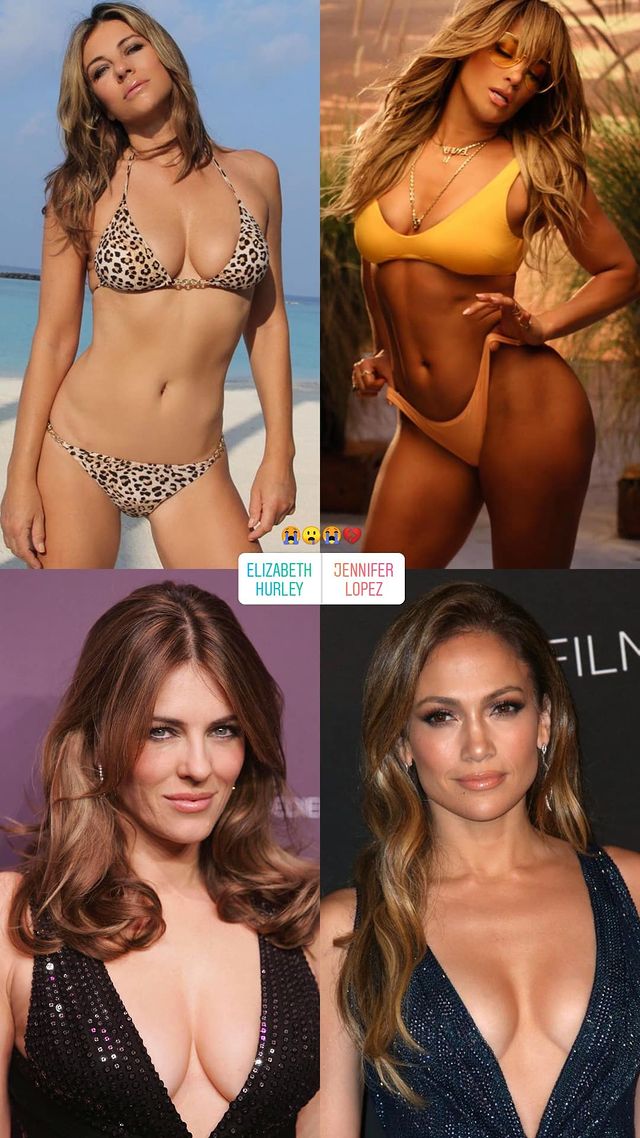 Elizabeth Hurley Vs Jennifer Lopez Scrolller