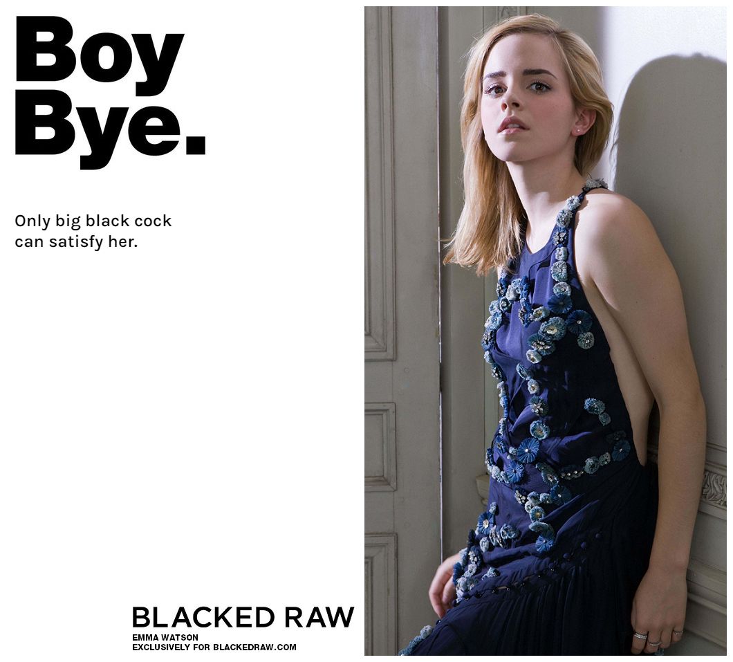 Emma Watson For Blacked Raw Scrolller