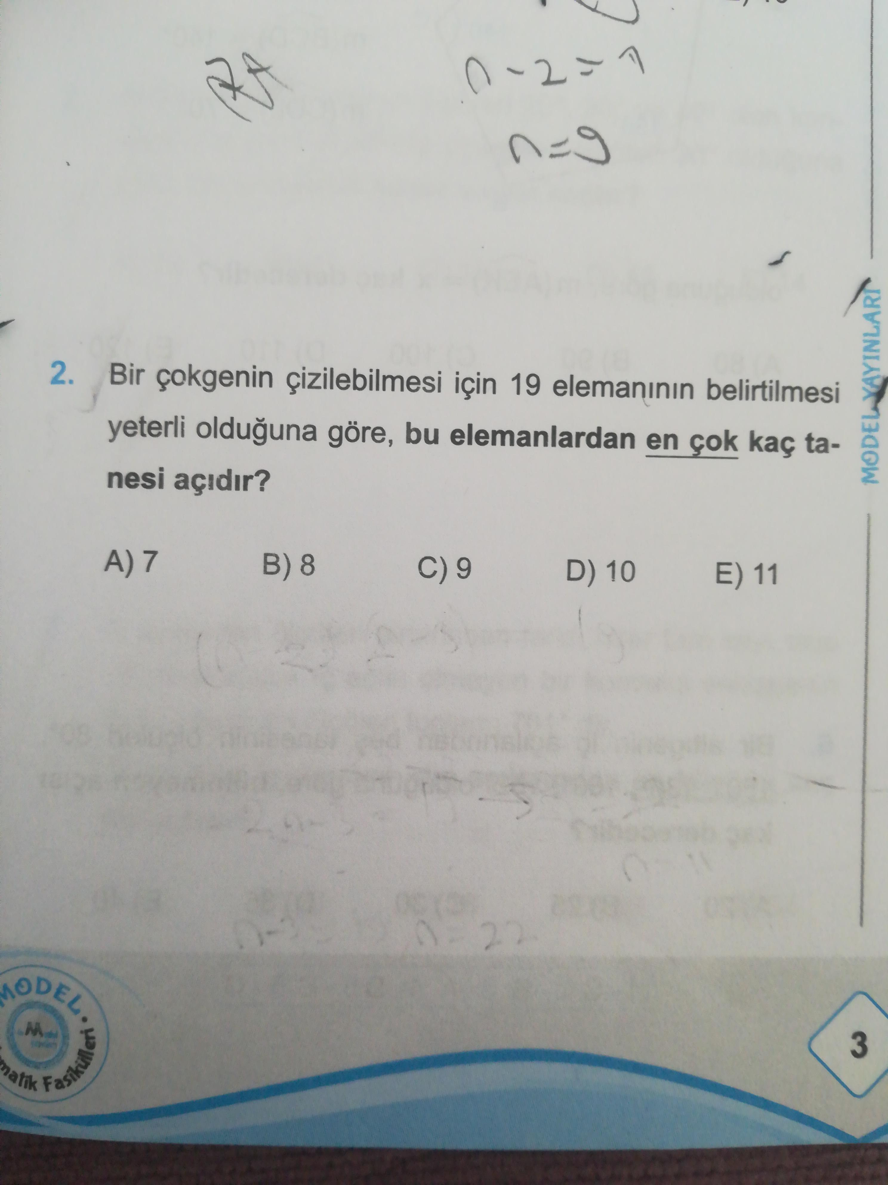 Geometri hakkında hiç bir bilgim yok nasıl yapılıyor bu tarz sorular