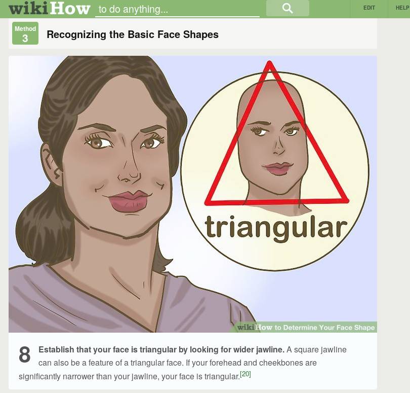 How To Determine Your Face Shape Scrolller