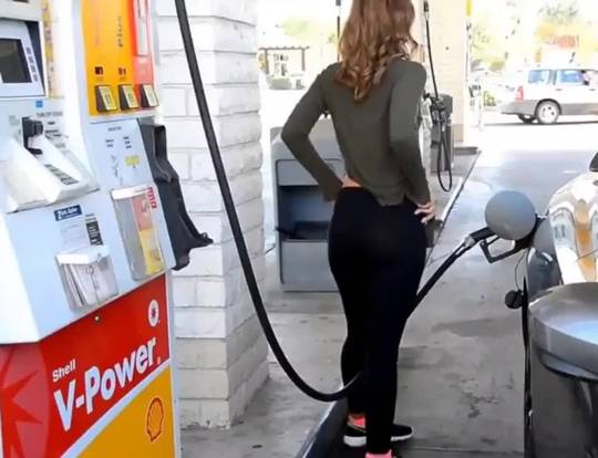 Milf With A Cool Ass At The Gas Station Scrolller