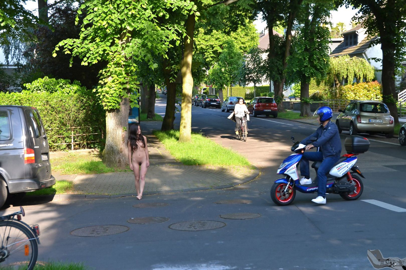 Naked Girls Always Have The Right Of Way Scrolller