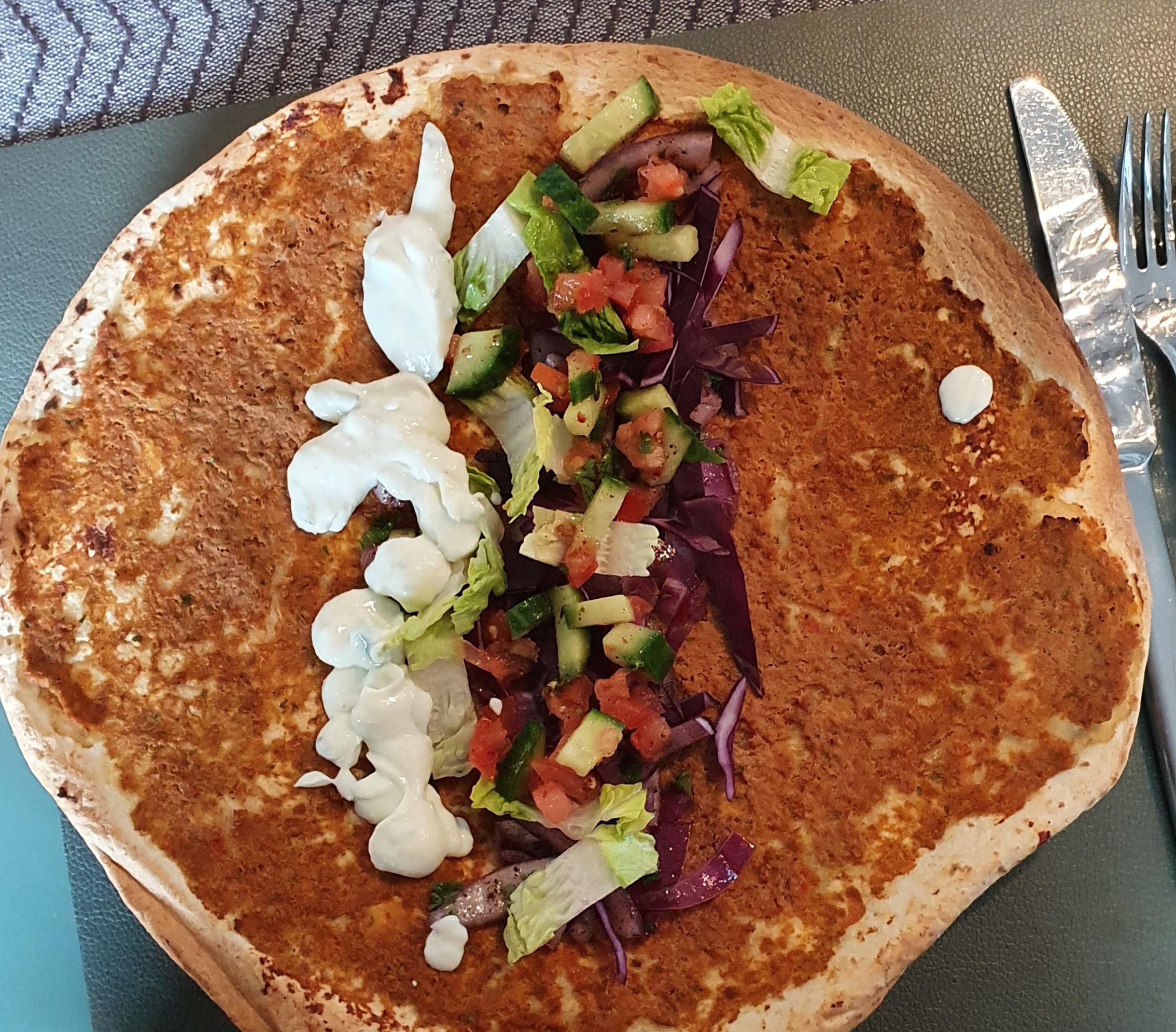 Selbstgemachte T Rkische Pizza Aka Lahmacun Scrolller