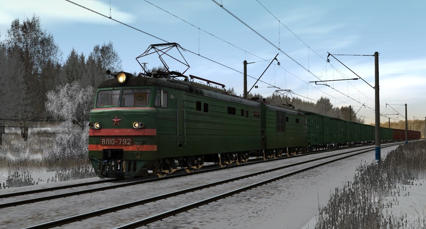 Severe Russian Winter And Soviet Electric Locomotive Vl Imho I