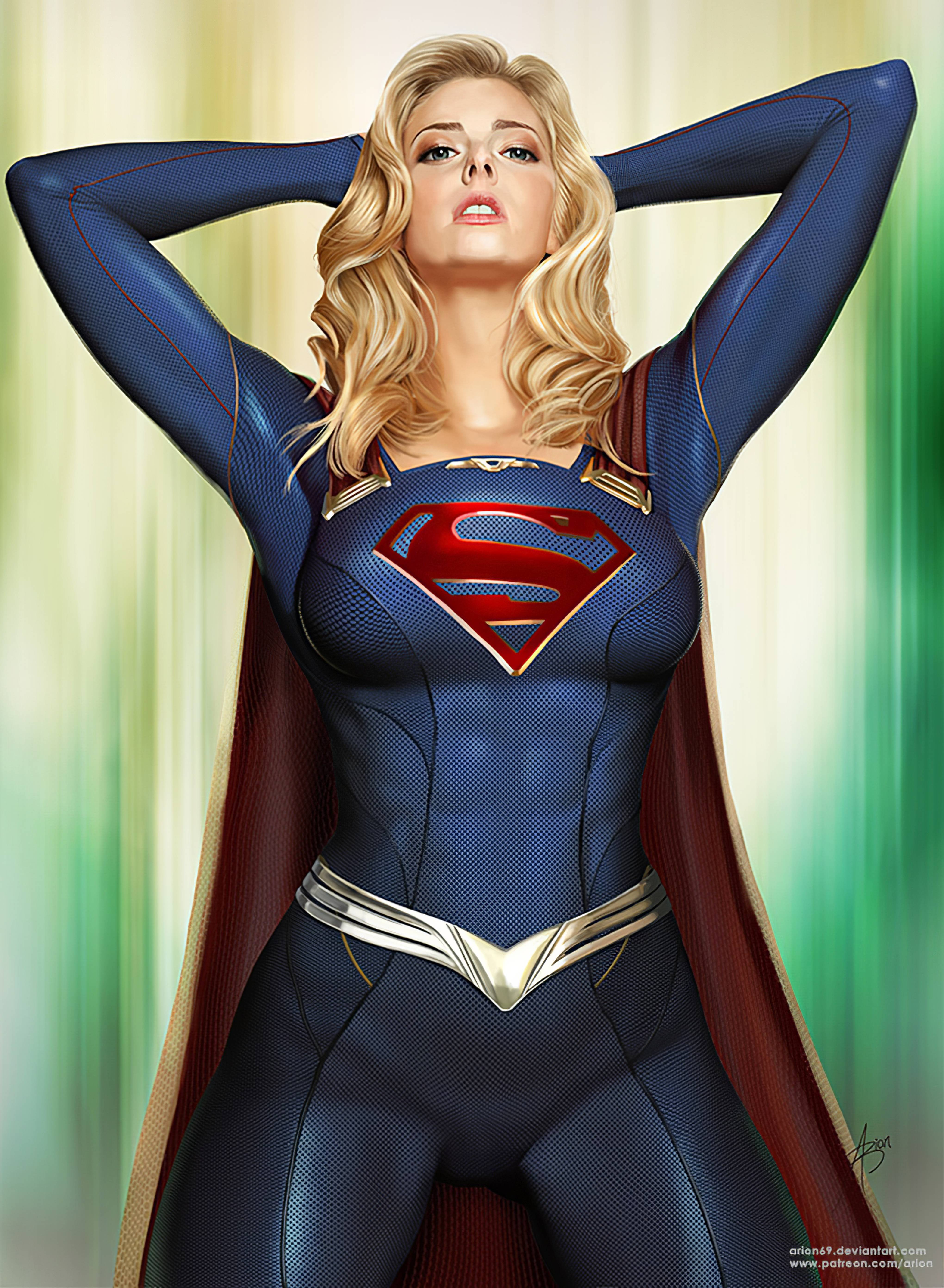 Supergirl DC Comics Arion Art Scrolller