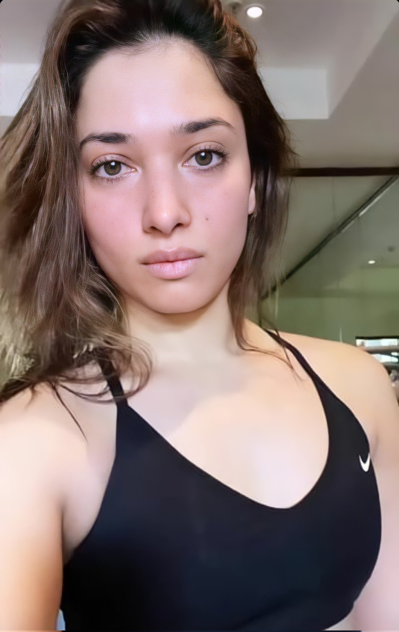 Tamanna Bhatia Face Is Such A Bliss That After Getting Cumshots From Every Member Of Her Gym Her