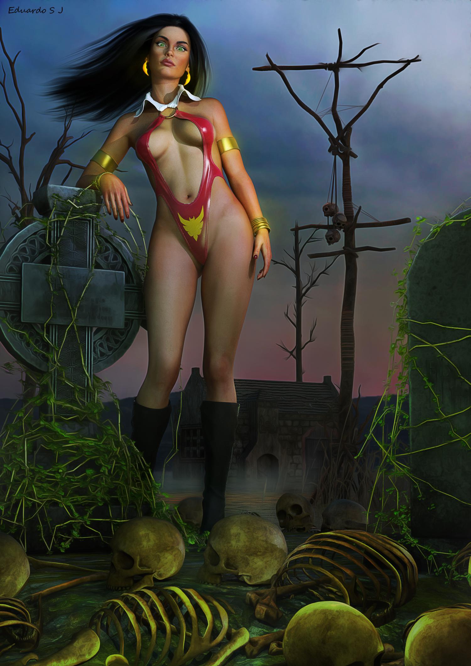 Vampirella By Eduardo S J Scrolller