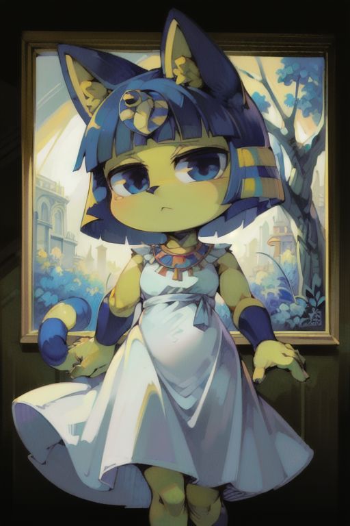 Ankha In A Dress Scrolller