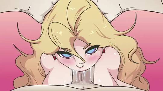 Blonde Blowjob Blue Eyes Cartoon Deepthroat Hentai Scrolller