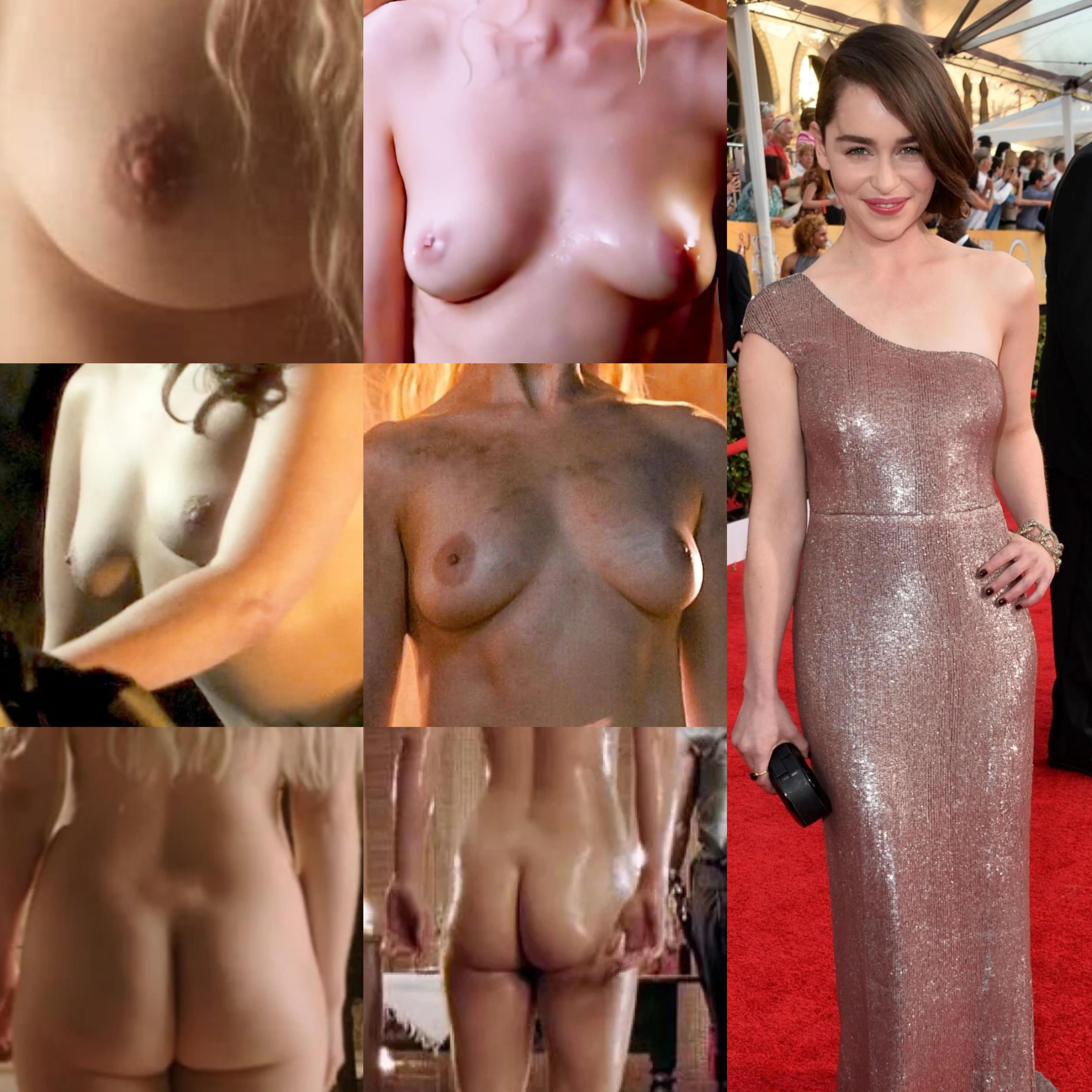 Emilia Clarke Nude Collage Scrolller