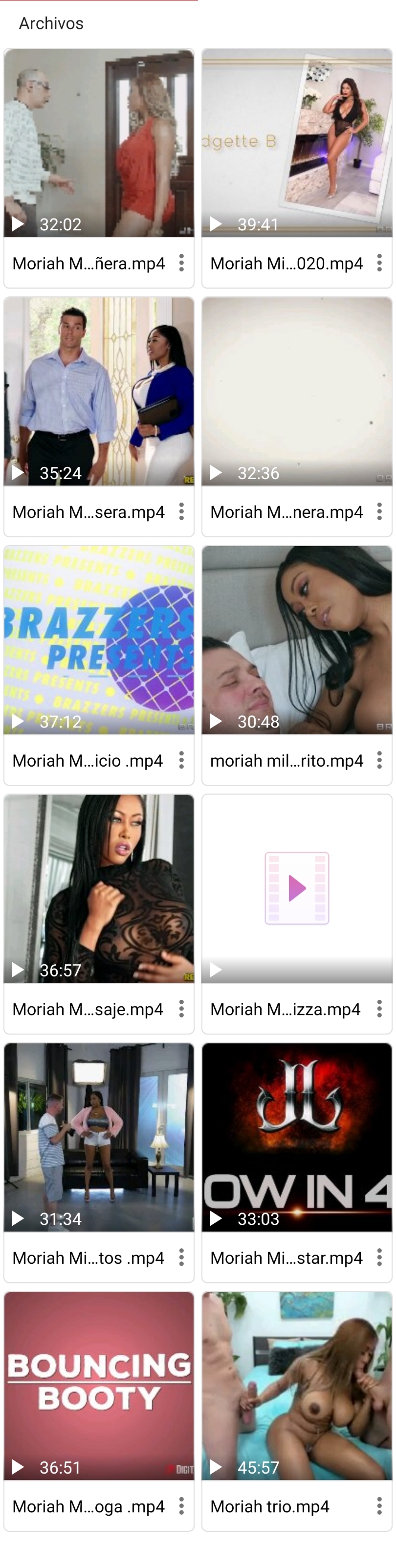 12 Moriah Mills Videos For 5 Paid Via PayPal Scrolller