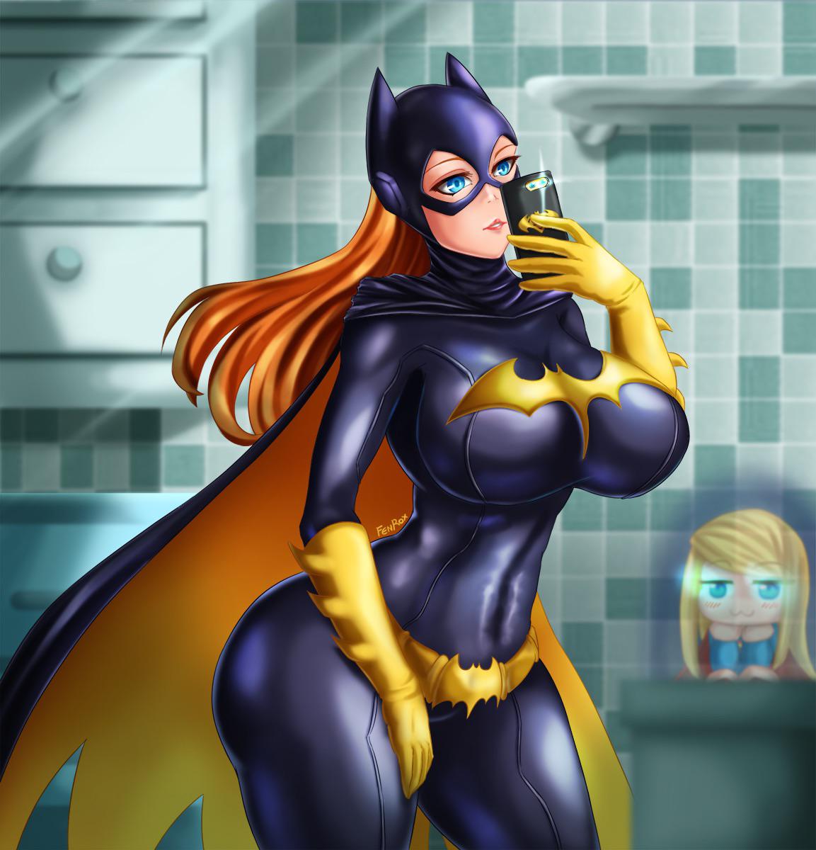 Batgirl Selfie Scrolller