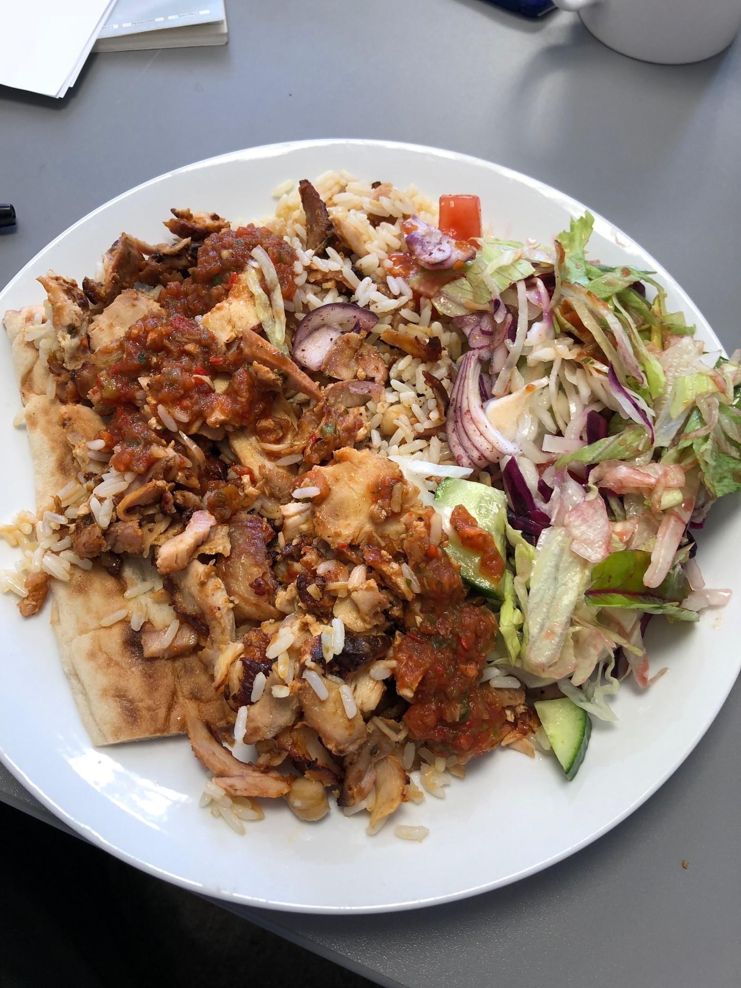 Chicken Doner Lunch From Turkuaz Hp Scrolller