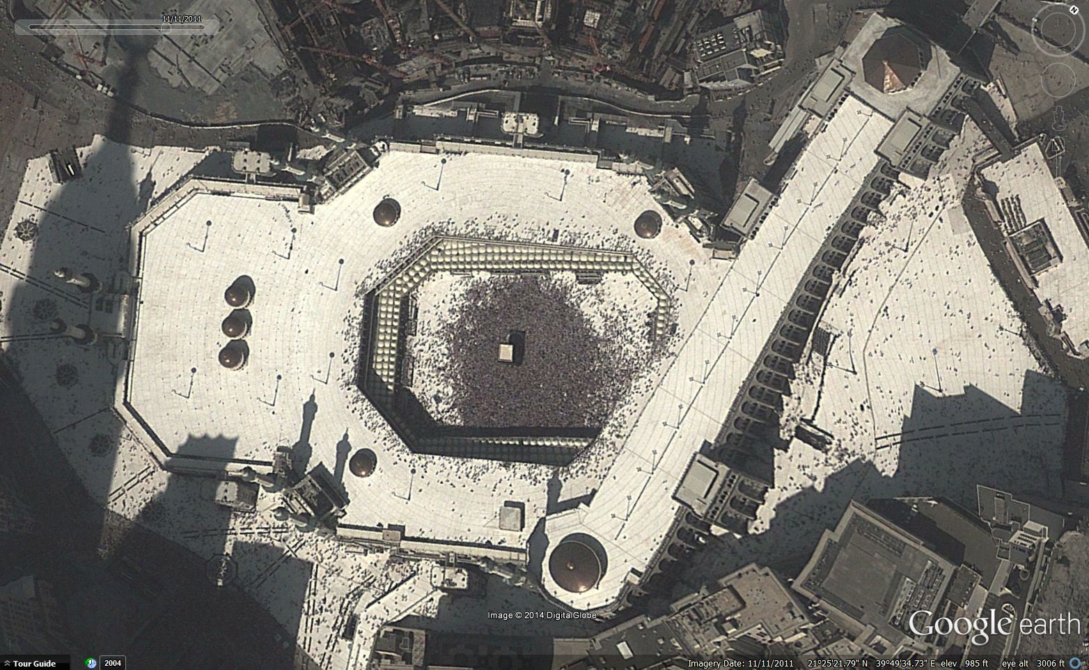 Earthlings As Seen From Space At The Kaaba In Mecca X