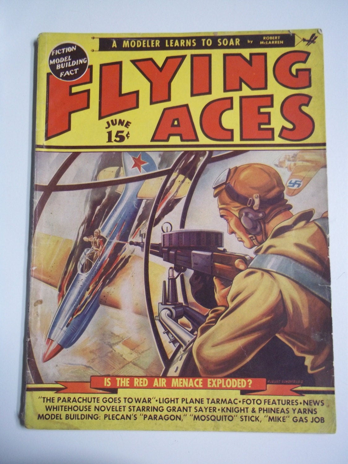 Flying Aces Vol XXXV No 3 June 1940 Scrolller