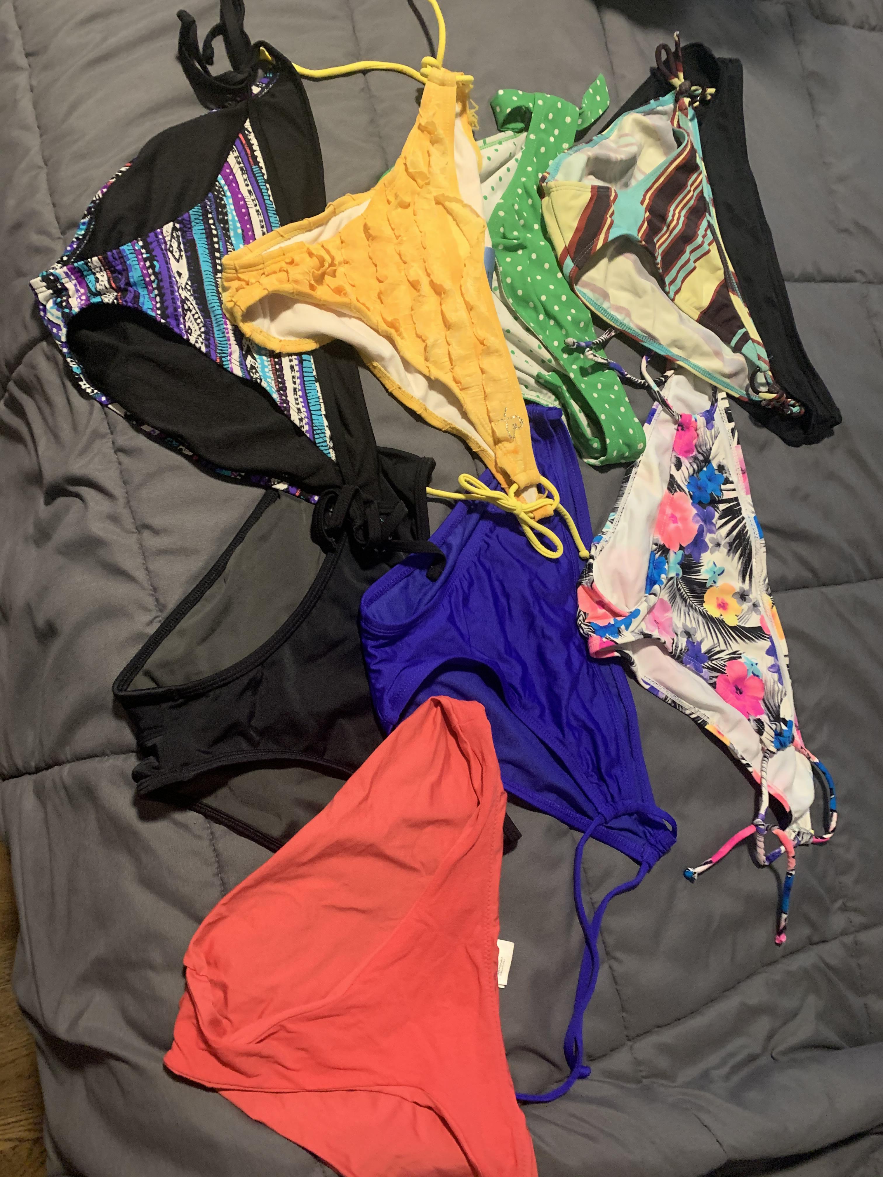 Has Anyone Cum On Bikini Bottoms Yet I Love Thongs Just Think Some Of