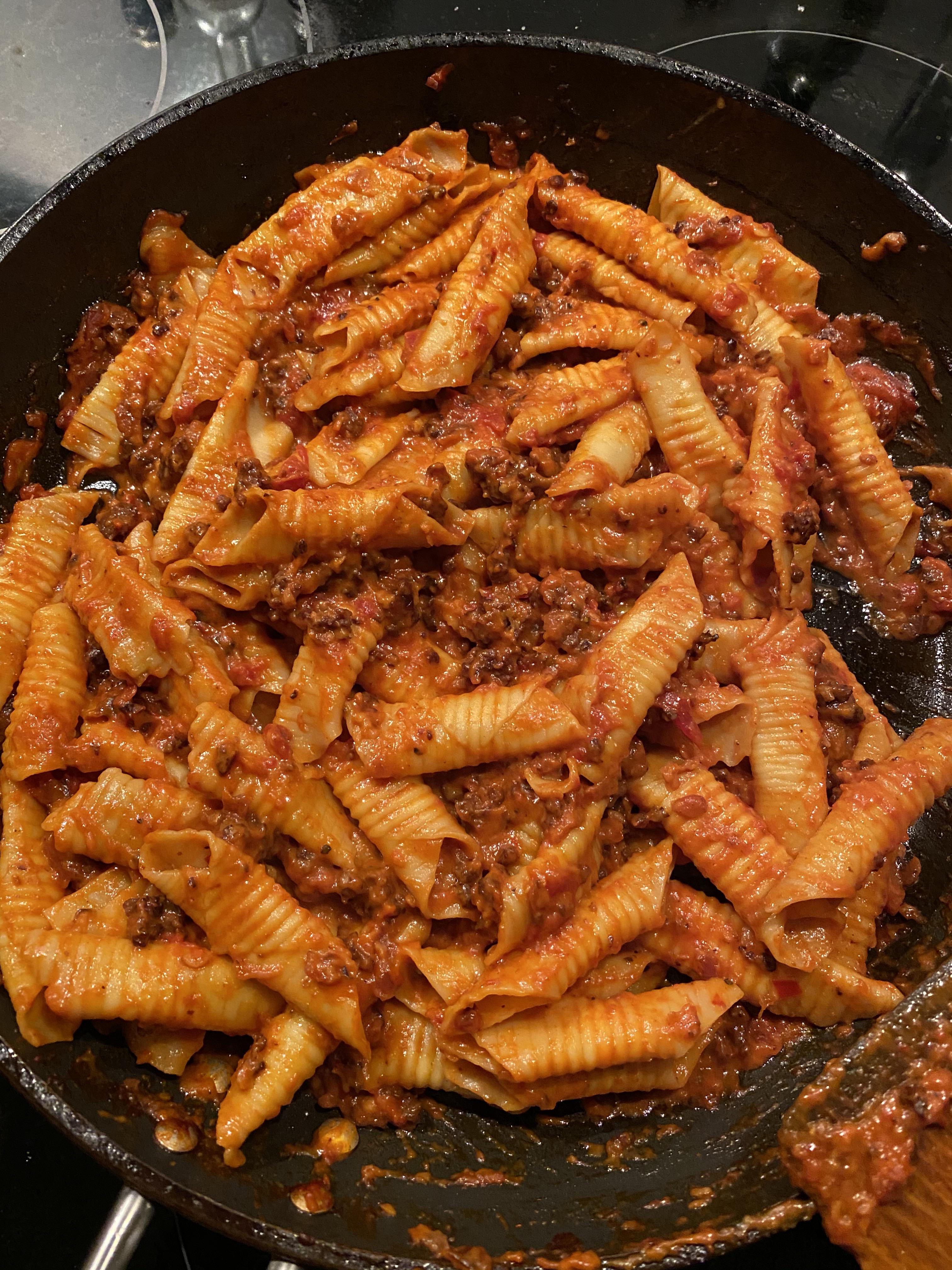 I Made Garganelli Con Sugo Di Salsiccie Scrolller