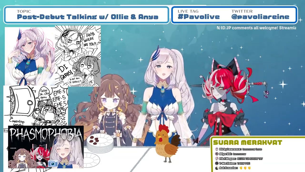 Just Announced Phasmophobia Collab With All Of Hololive ID Gen 2