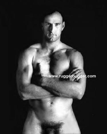 Lawrence Dallaglio Rugby Player Posing Naked For Raw Talent Calendar