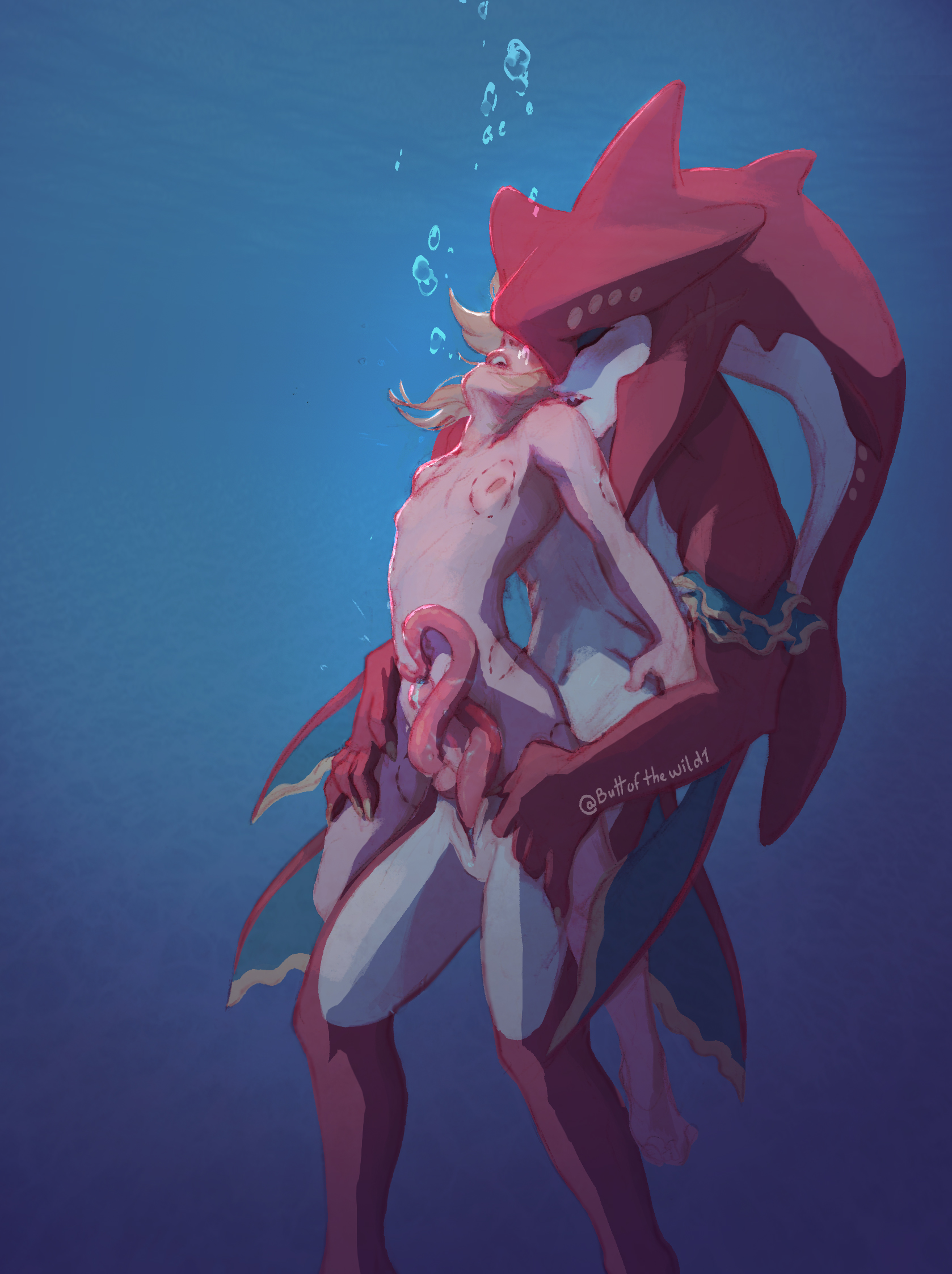 Link X Prince Sidon The Legend Of Zelda Scrolller