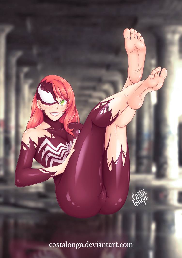 Mary Jane Symbiote By Costalonga Scrolller