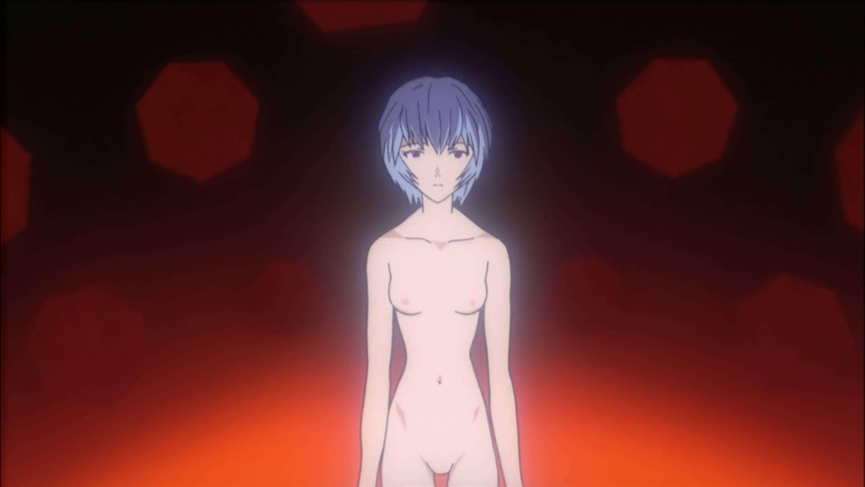 Neon Genesis Evangelion Rei Ayanami Nude In The End Of Evangelion