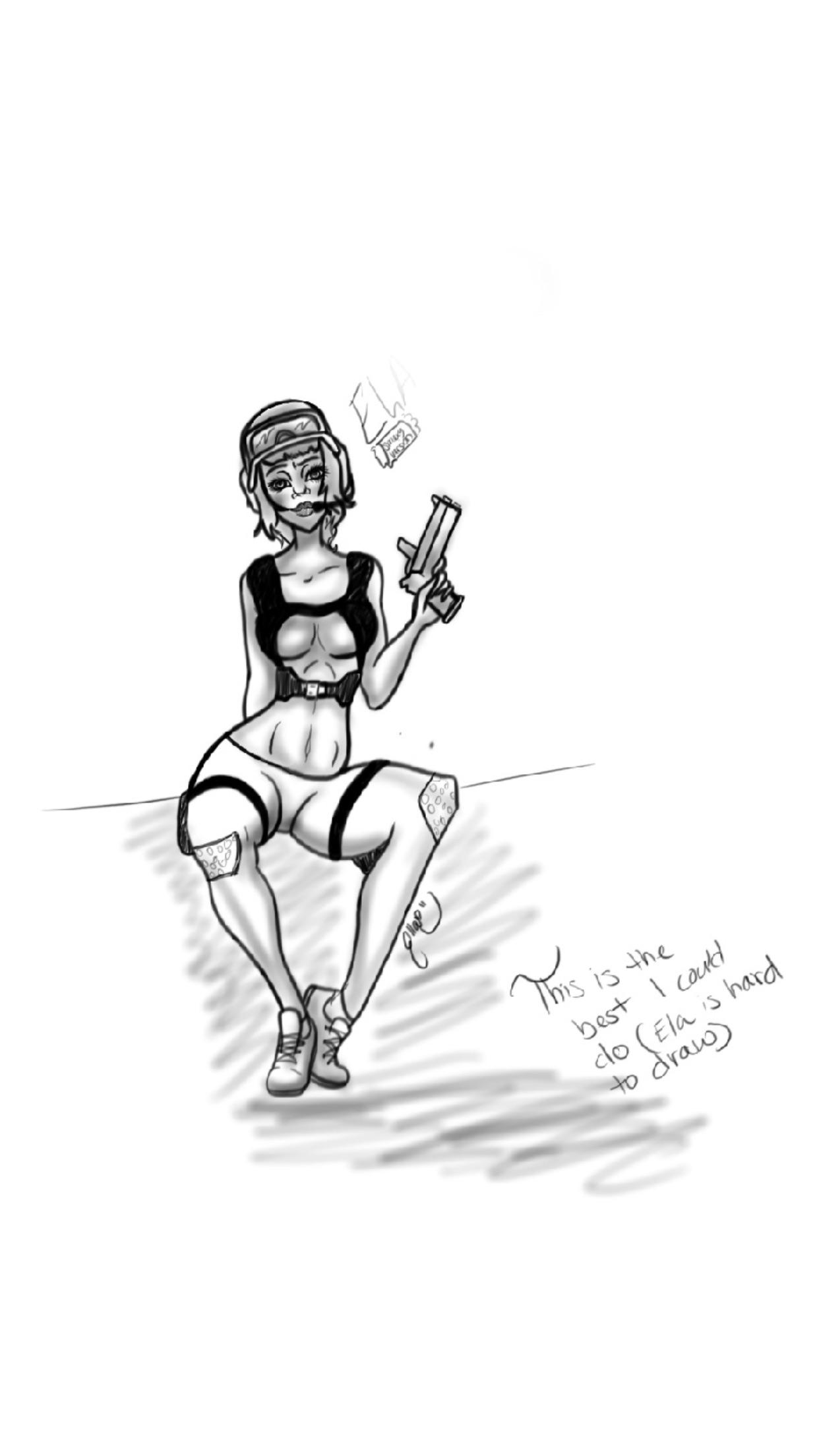 So My Girlfriend Ella Drew Ela From Rainbow Six Siege Scrolller