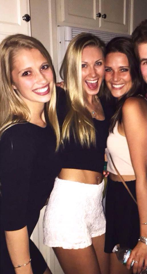 Two Blondes And A Brunette Scrolller