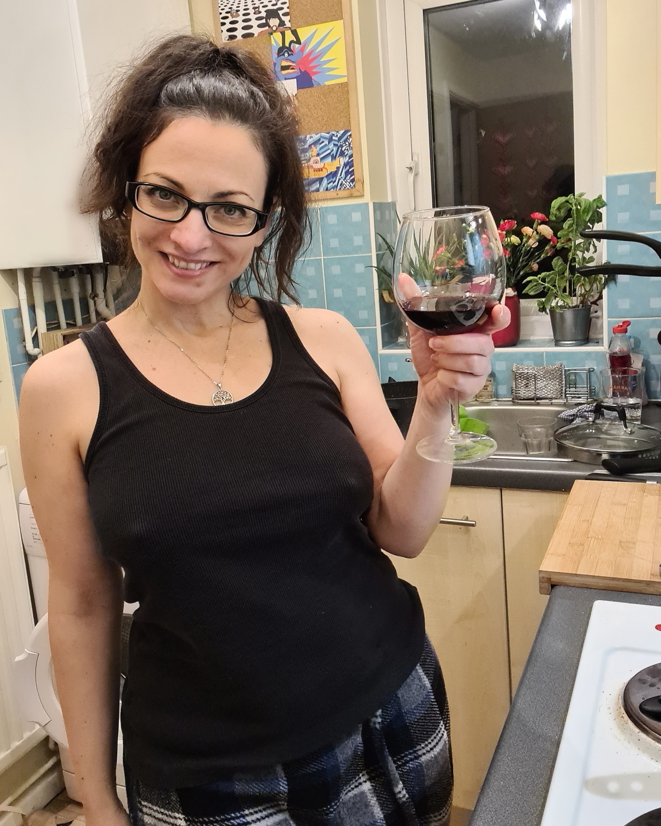 Well Earned Glass Of Wine A Milf S Best Friend Have A Great Night My