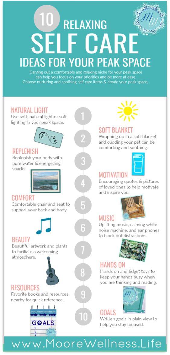 10 Relaxing Self Care Ideas For Your Peak Space | Scrolller