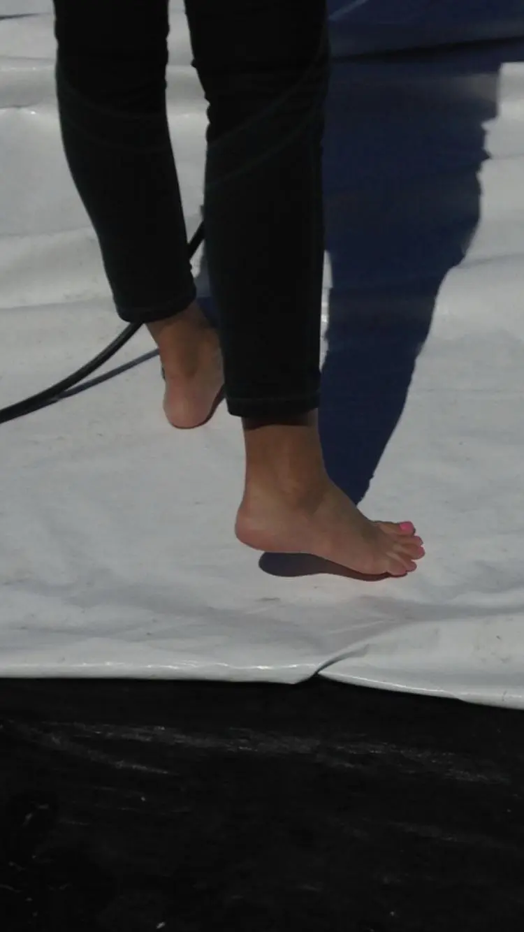 Teen sister feet