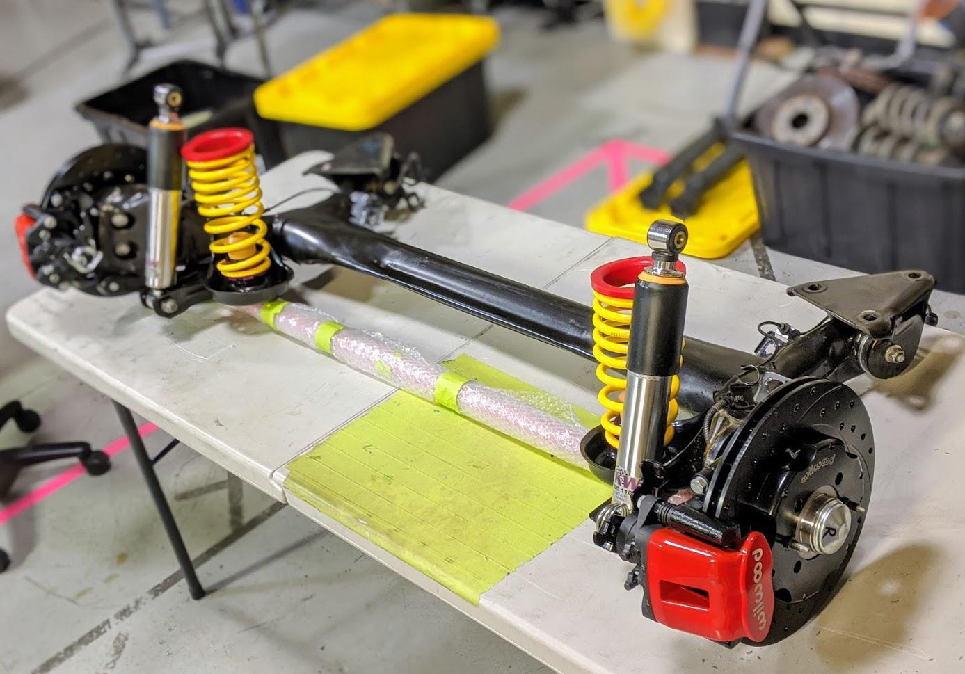 2014 US Spec ABARTH 500 Rear suspension assembly - now with spicy ...