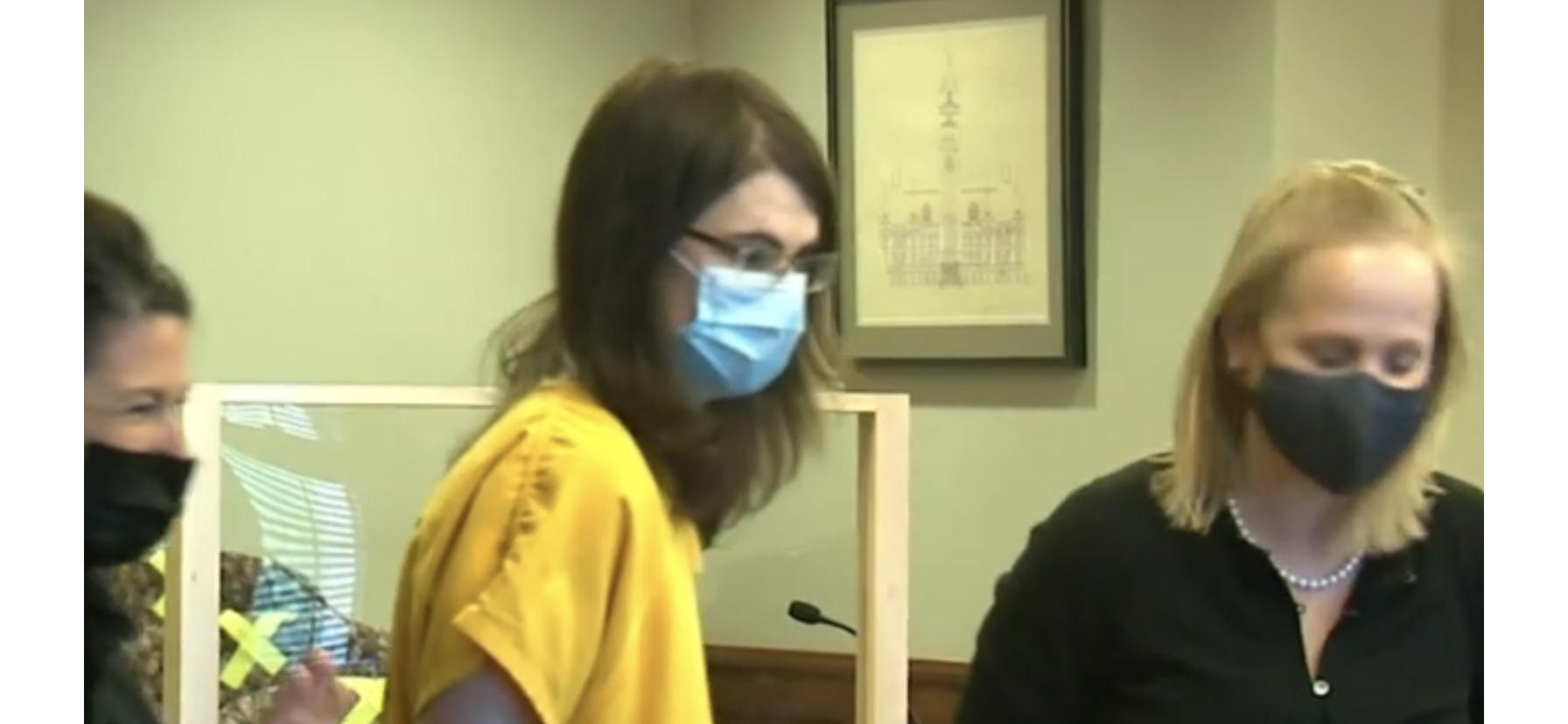 2017 Freeman high school shooter Caleb Sharpe in court on May 15th 2021
