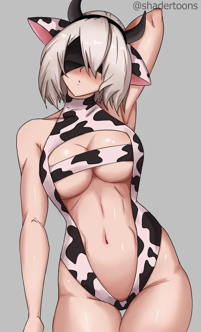 2B in a different kind of suit