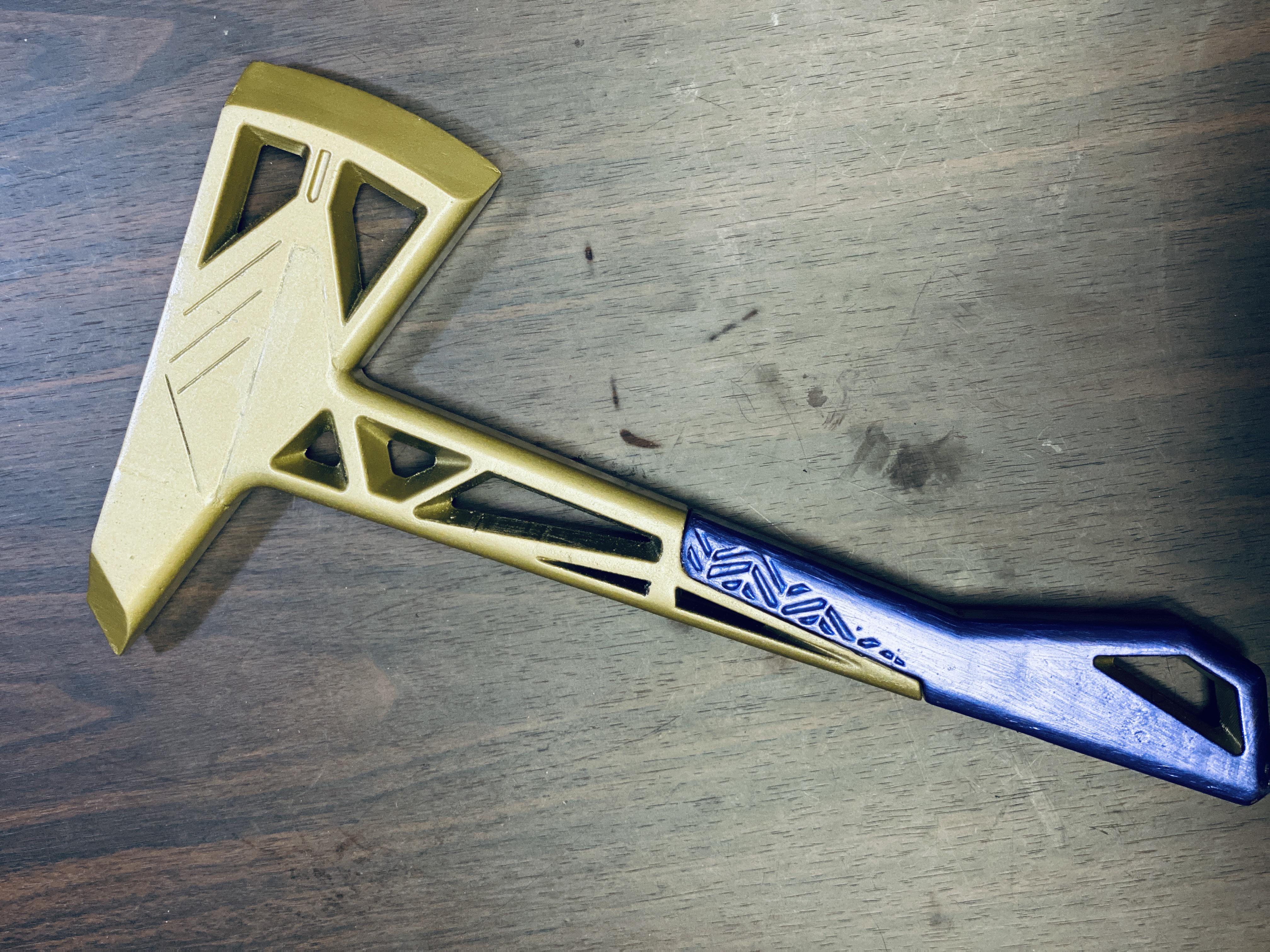 3D Printed Prime Melee Axe Weapon from Valorant | Scrolller
