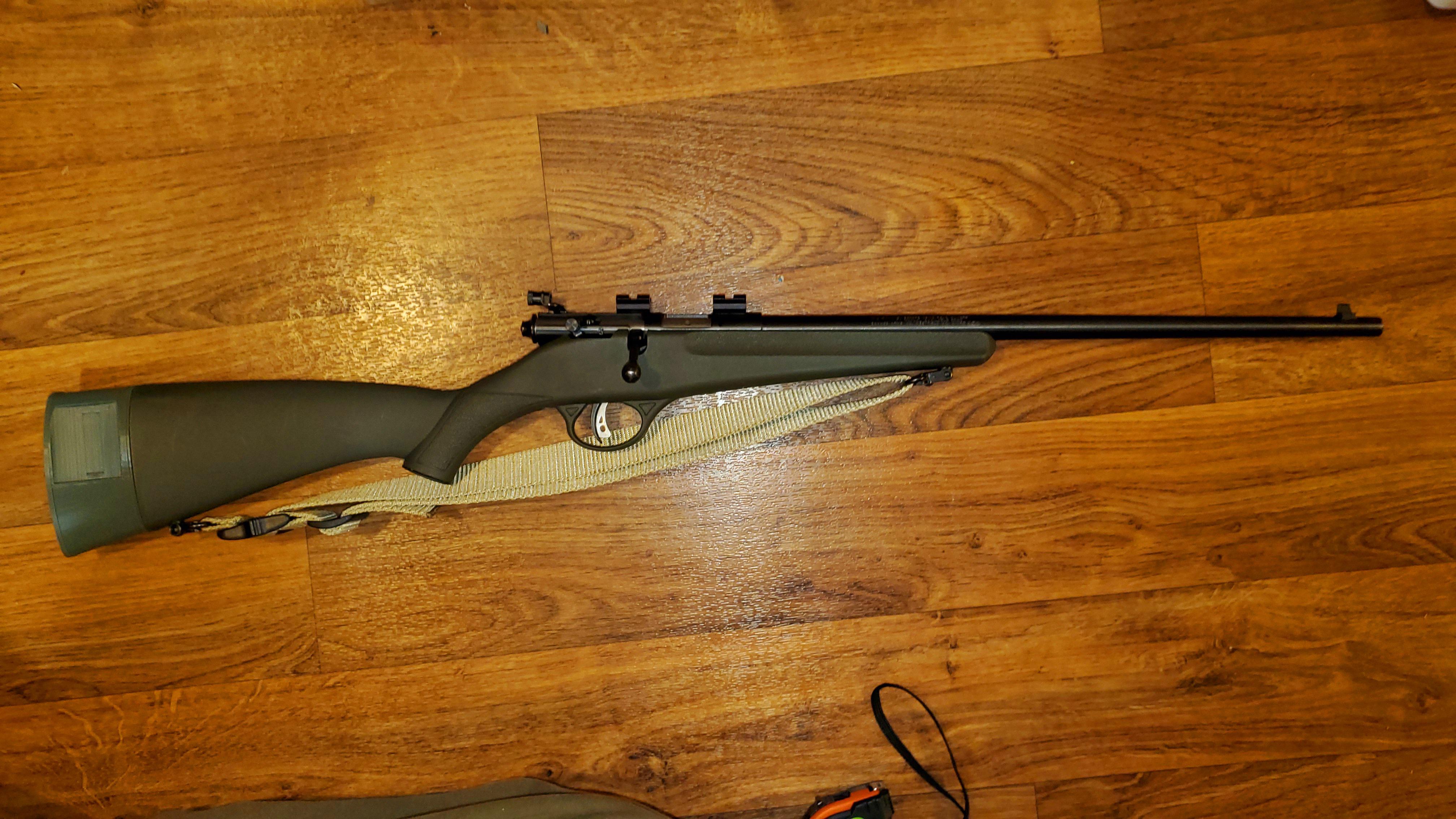 3D Printed Stock Extension for Savage Rascal Scrolller