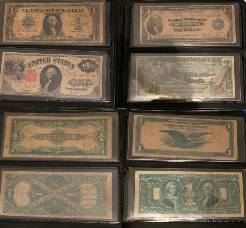 4 different large notes | Scrolller