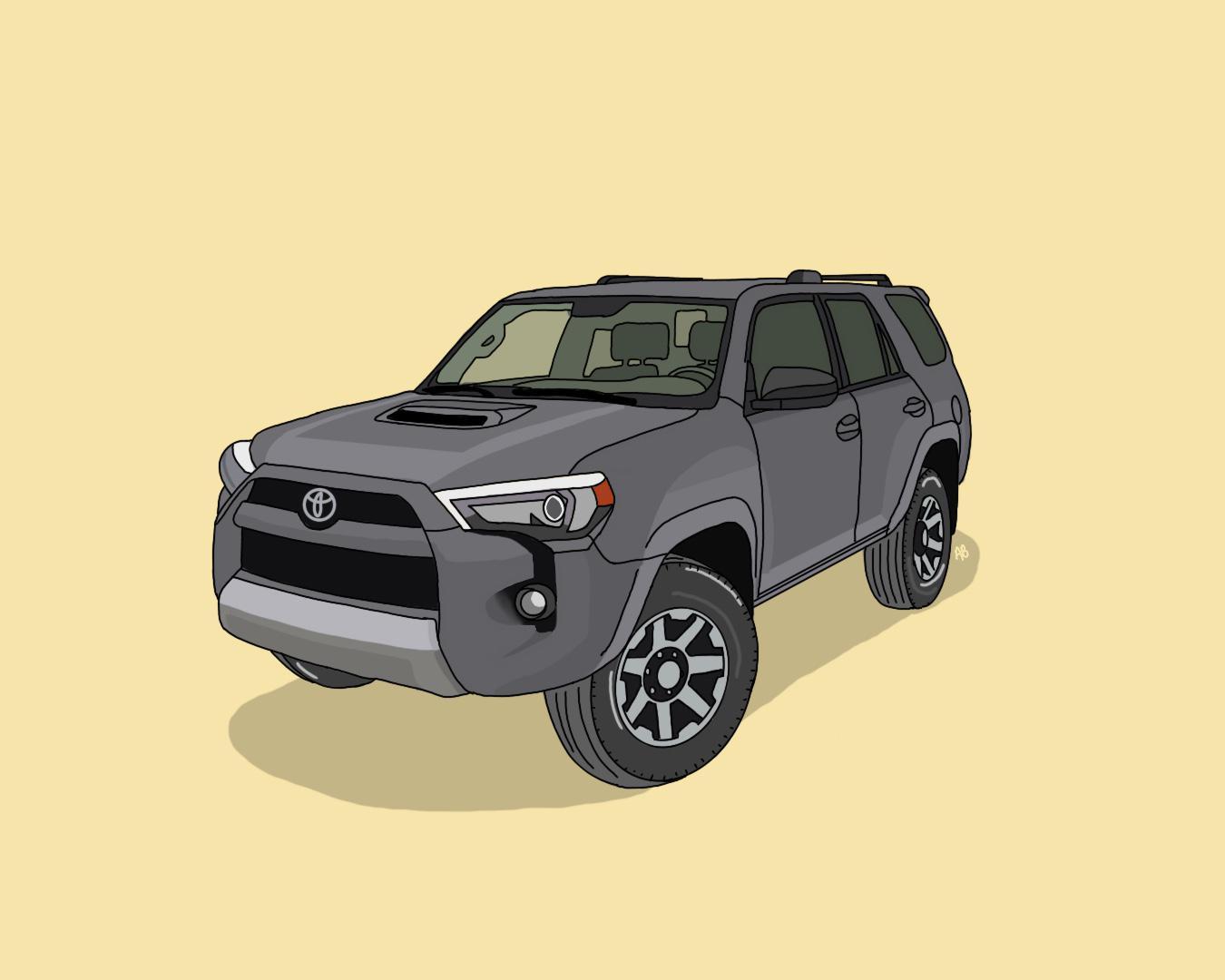 4Runner doodle | Scrolller