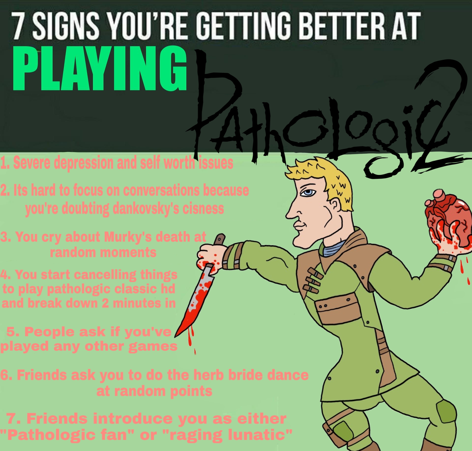 7 signs you're getting better at playing pathologic | Scrolller
