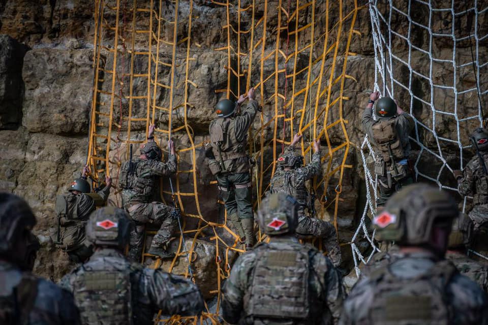 75th Ranger Rope Climb 75th Ranger Regiment climbing the cliffs of Pointe du Hoc in honor of ...