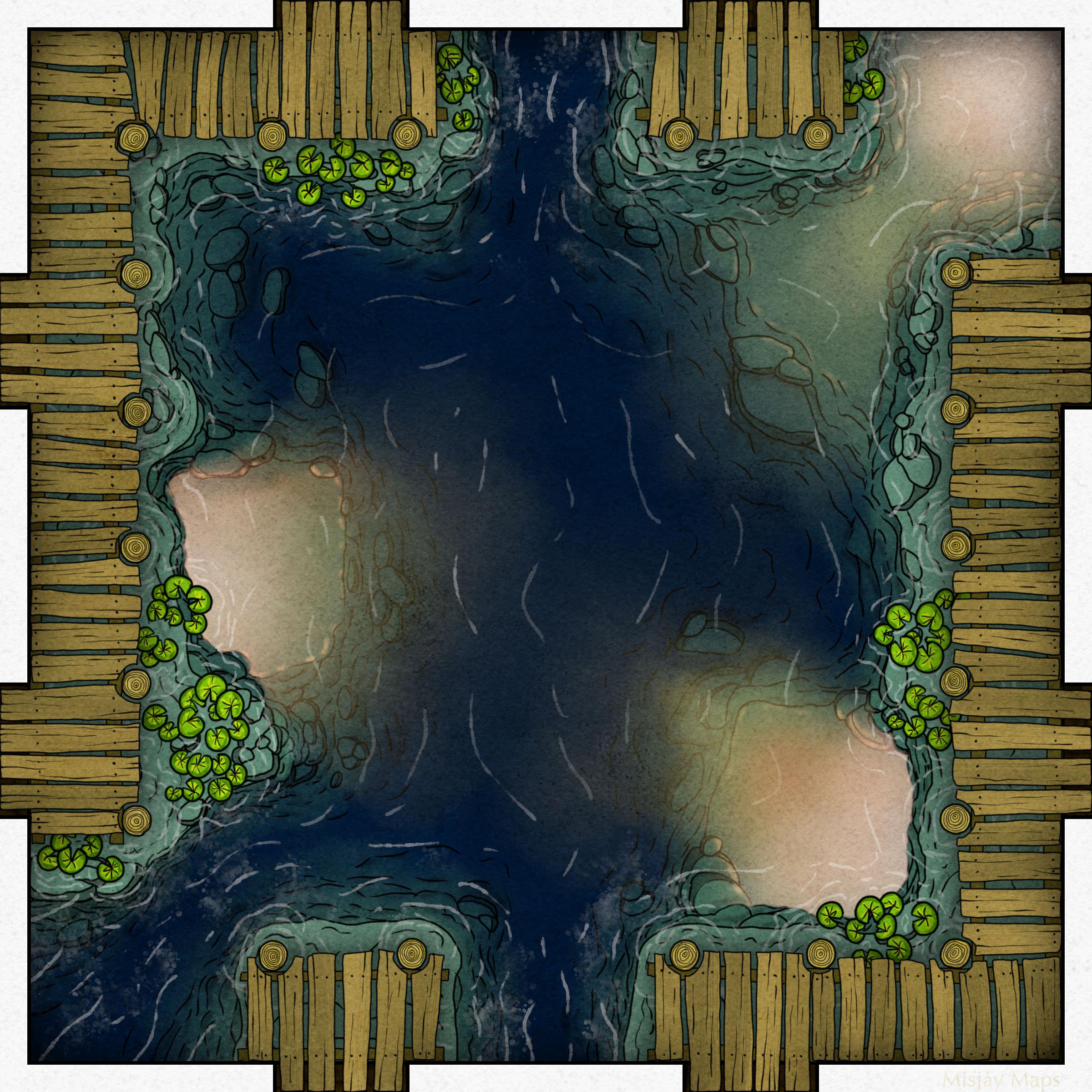 [8x8][battlemap]My contribution to the 'Lease-a-Lair' Geomorph mega ...