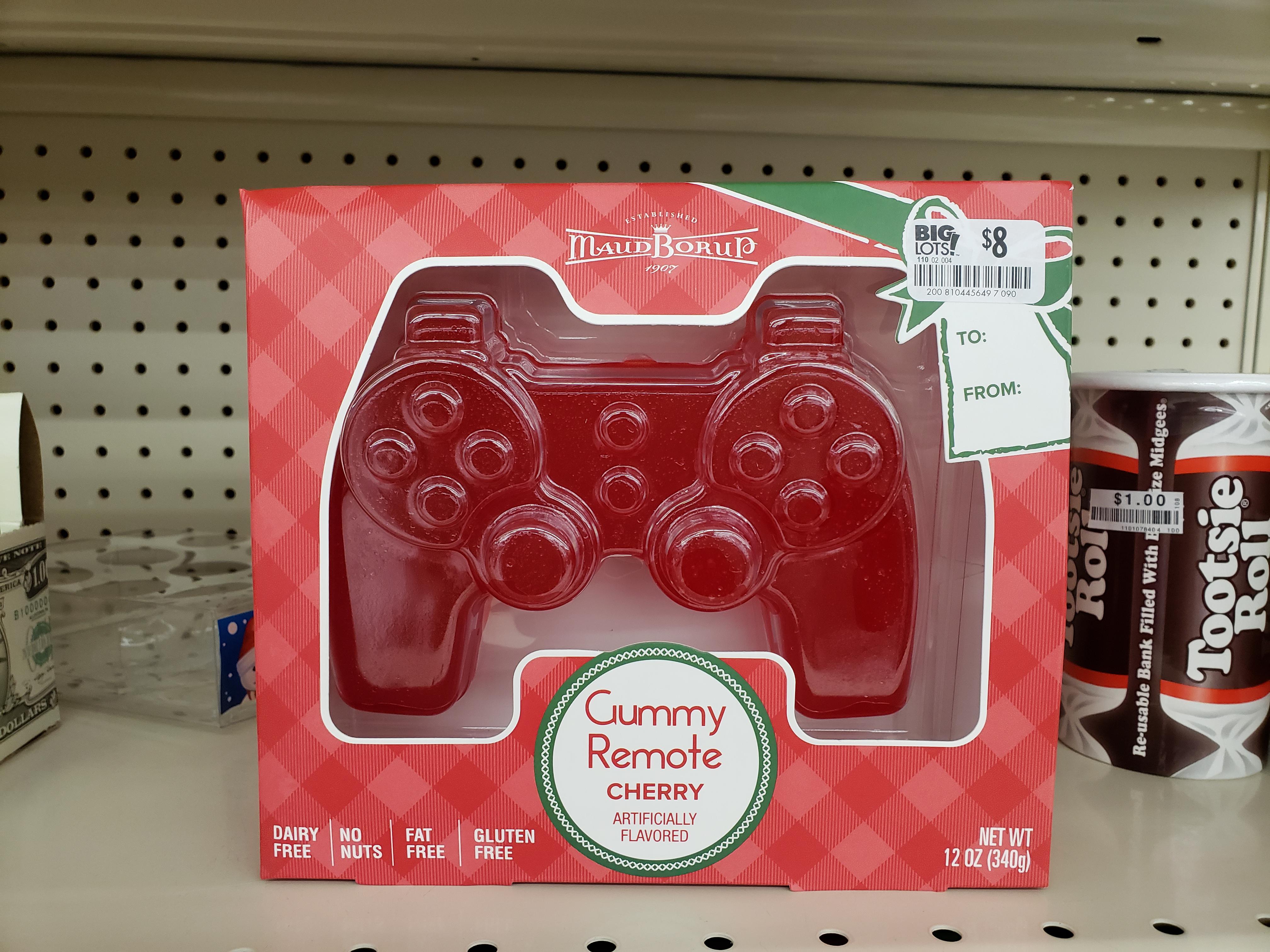 A 11 scale gummy controller Scrolller