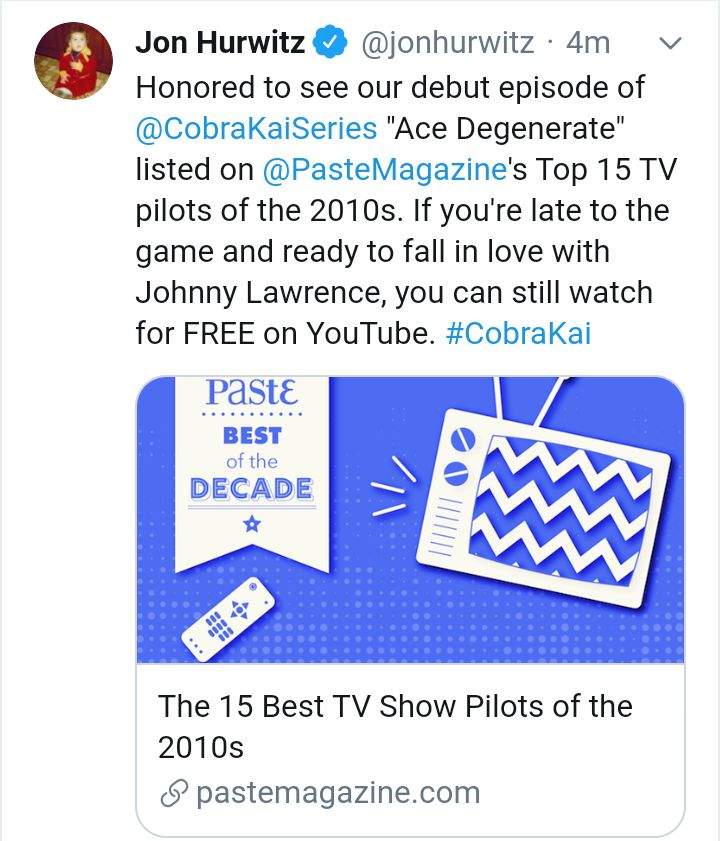 Ace Degenerate has been crowned one of the 15 best TV pilots of this ...