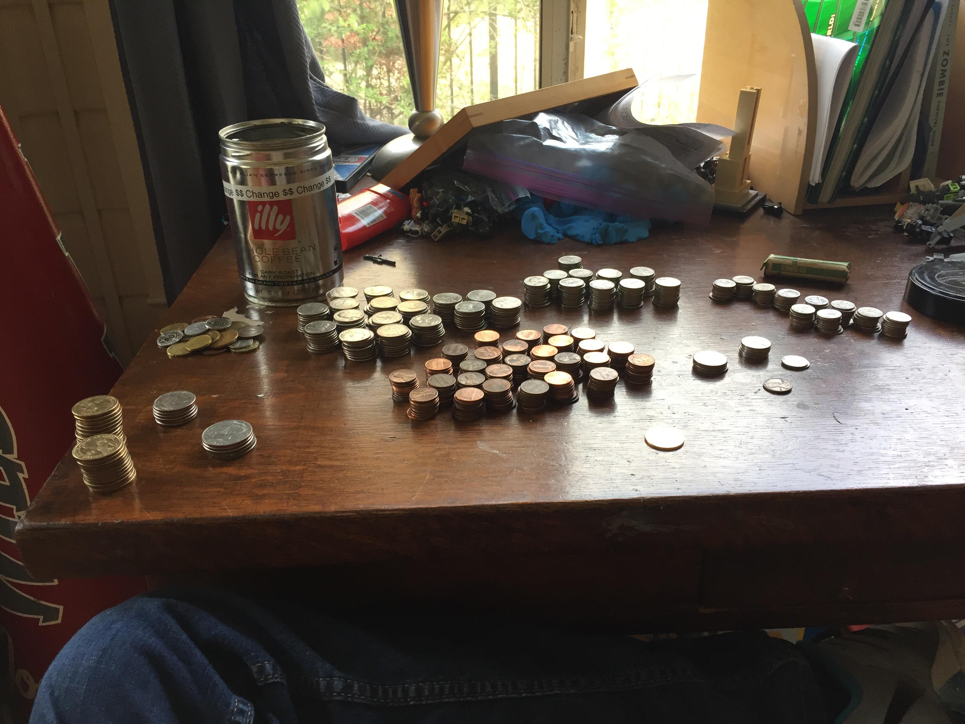 After losing an untold amount of change from my wallet that lacks a ...