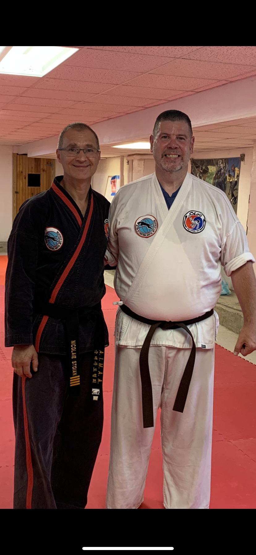 After testing, I achieved brown belt rank this evening. Scrolller